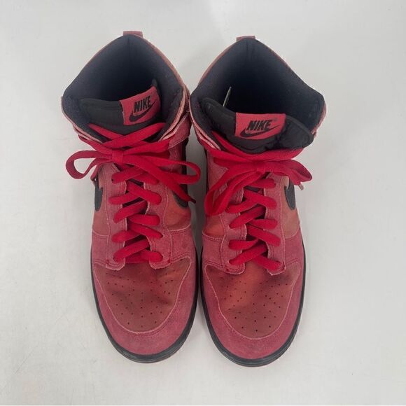 Nike Dunk High Gym Red Black Sz 9 main image 7